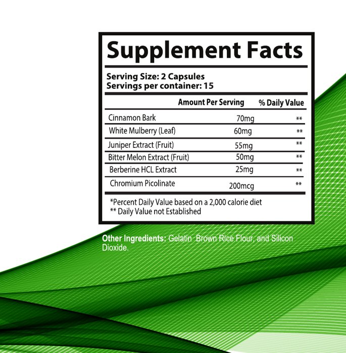 Supplement Facts label